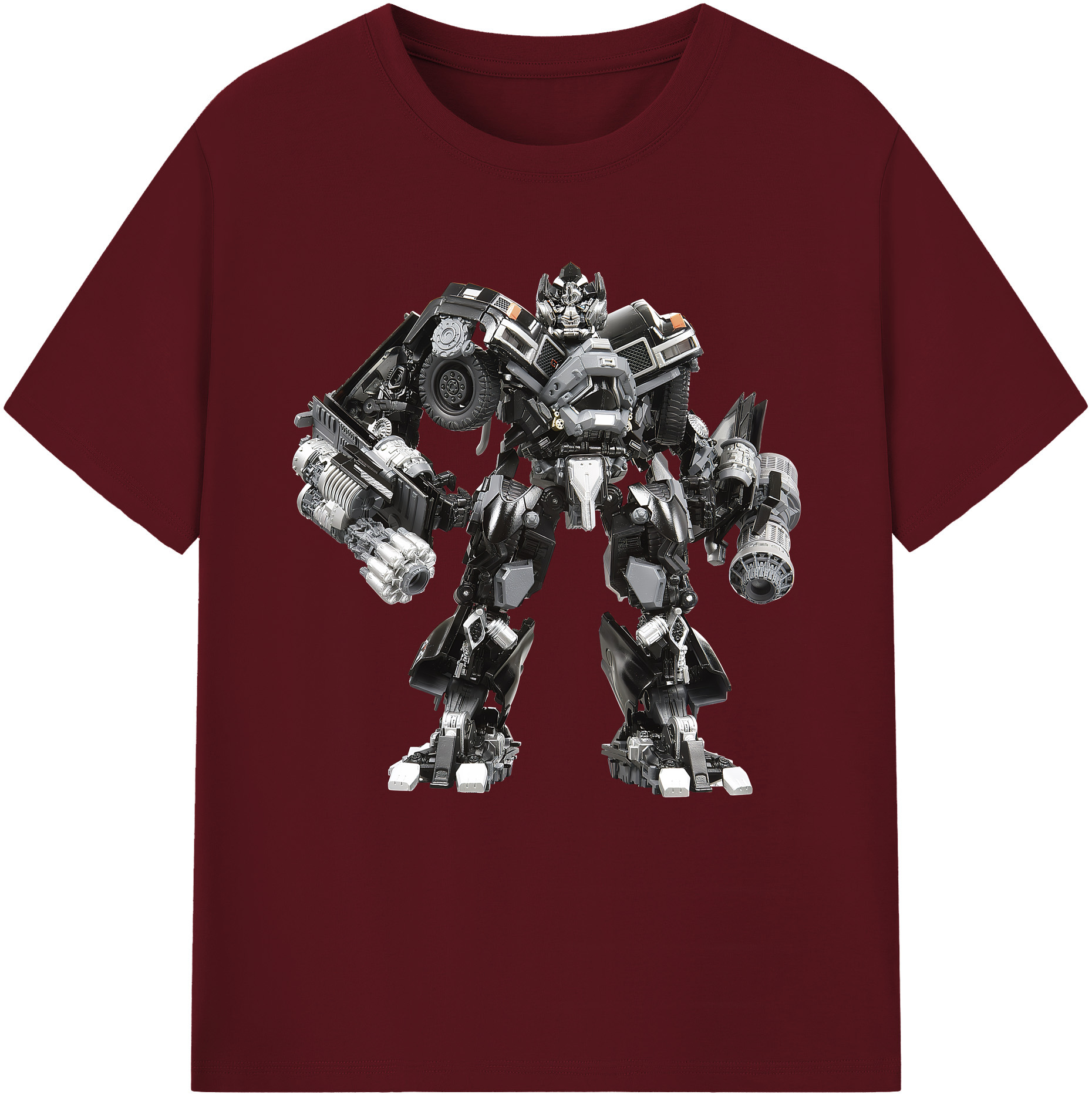（画像用） Transformers トランスフォーマー 綿100％半袖Tシャツ（フロントプリント）